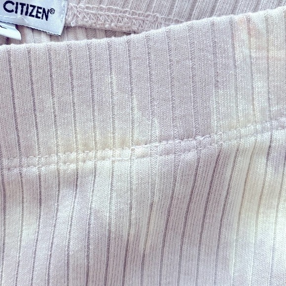 Cotton Citizen Ibiza ribbed stretch pull on pants..Gorgeous purple and tan L
C - Picture 4 of 7